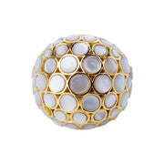 Bubble Signature Gold Vermeil Ring