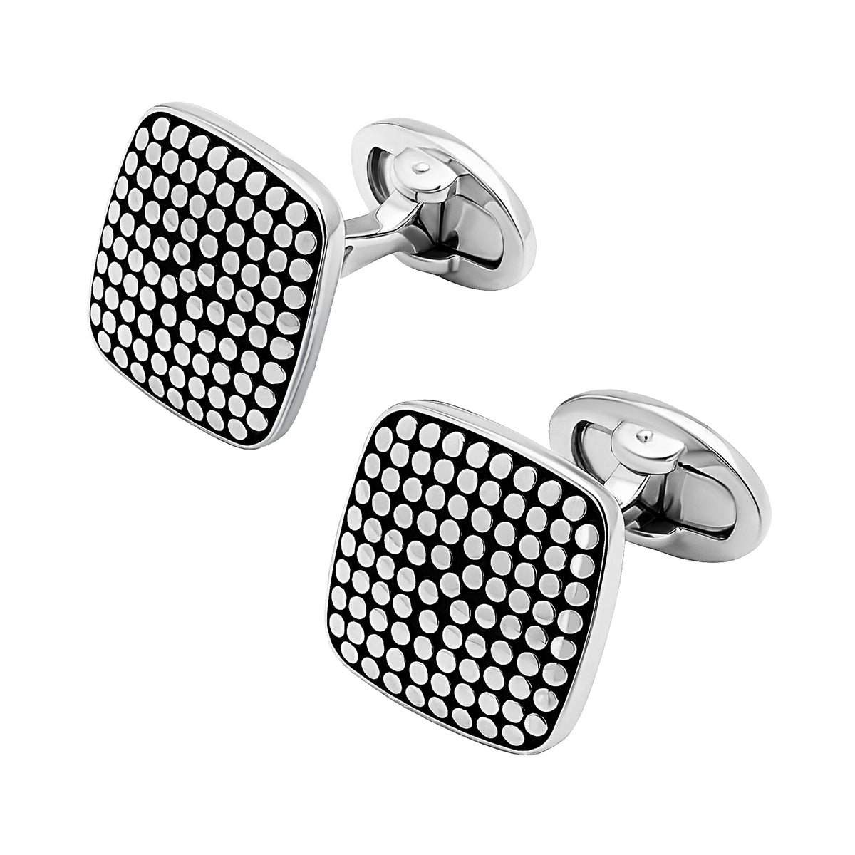 Dotted Sterling Cufflinks