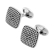 Dotted Sterling Cufflinks