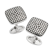 Dotted Sterling Cufflinks
