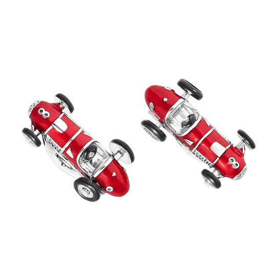 Classic 250F Race Car Sterling Cufflinks