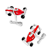 Grand Racing Inspired Sterling Cufflinks