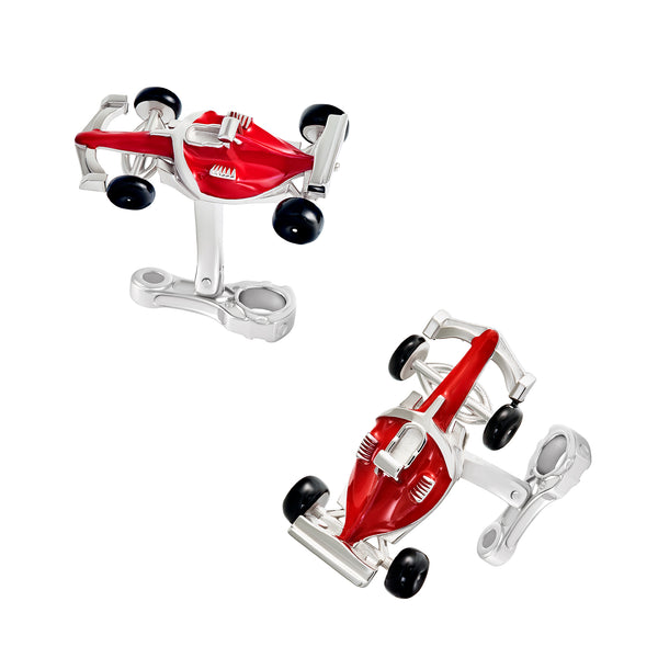 Grand Racing Inspired Sterling Cufflinks – Jan Leslie