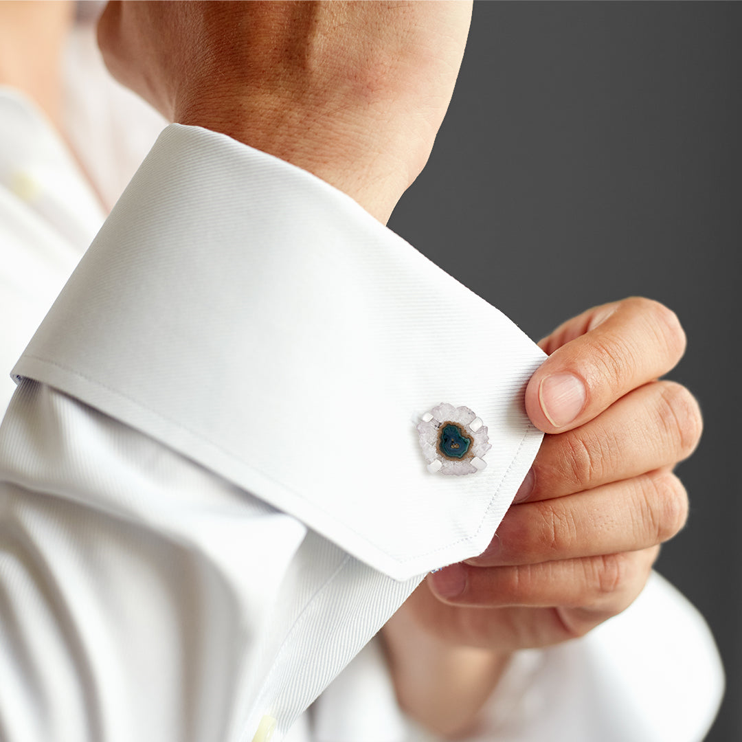 Stalactite Sterling Cufflinks