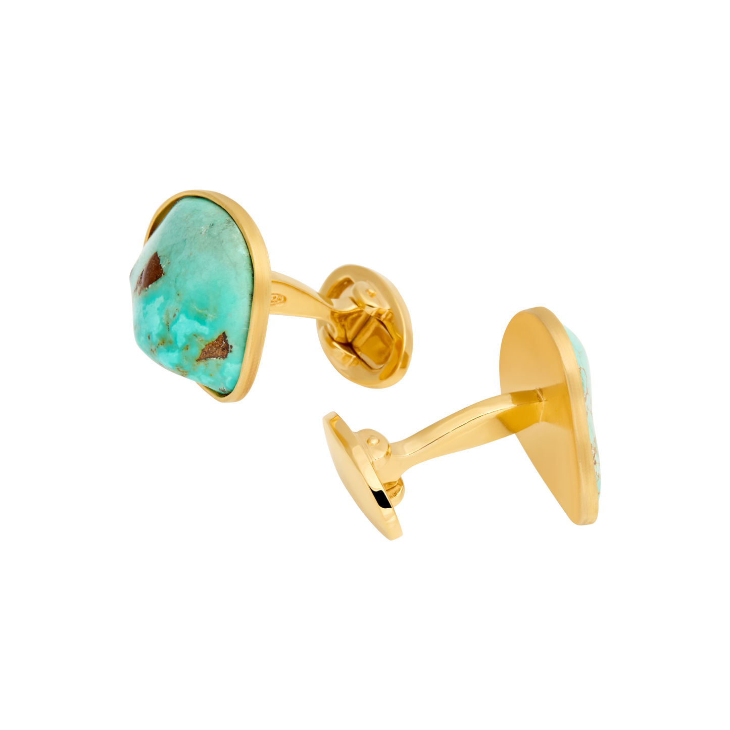 Turquoise 18K Vermeil Cufflinks