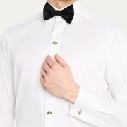 Bee Sterling Tuxedo Studs
