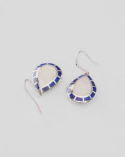 Dash Gemstone Sterling Teardrop Earrings