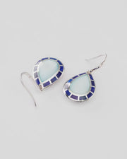 Dash Gemstone Sterling Teardrop Earrings