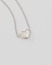 My One Heart Pendant Sterling Necklace
