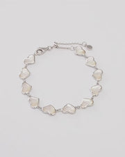 Love x10 Heart Sterling Bracelet