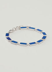 Dash-11 Gemstone Sterling Bracelet