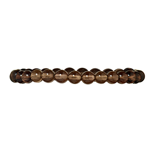 6mm Semiprecious Gemstone Beaded Elastic Bracelet - Jan Leslie Cufflinks and Accessories