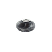 Murano Glass Bead Sterling Silver Cufflinks in Black I Jan Leslie Cufflinks and Accessories. 