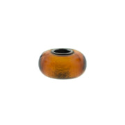 Murano Glass Bead Sterling Silver Cufflinks in Metallic Brown I Jan Leslie Cufflinks and Accessories. 