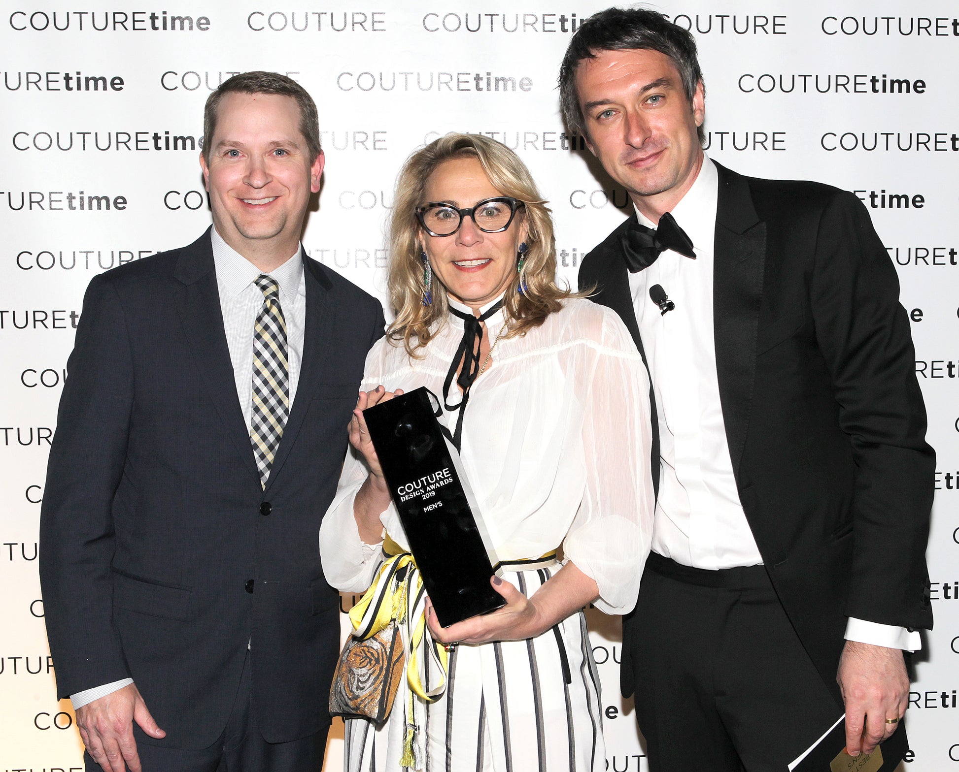 Photo of Jan Leslie at the Couture Design Awards. 