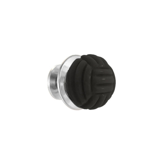 Hand-Carved Mystical Knot Gemstone Sterling Silver Lapel Pin in onyx I Jan Leslie Cufflinks and Accessories.