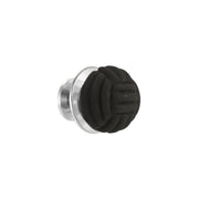 Hand-Carved Mystical Knot Gemstone Sterling Silver Lapel Pin in onyx I Jan Leslie Cufflinks and Accessories. 