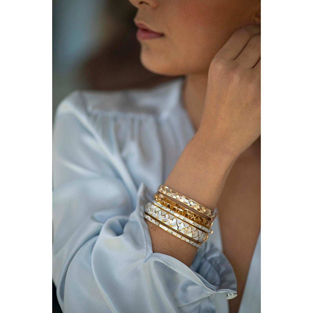 Jan Leslie Koi Cascade Stackable Bracelets