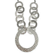 Loop Sterling Silver Statement Necklace I Jan Leslie