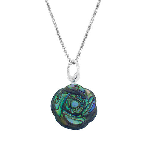 Large Gemstone Rose Pendant - Jan Leslie Cufflinks and Accessories