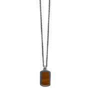 Gemstone Plaque Pendant - Jan Leslie Cufflinks and Accessories