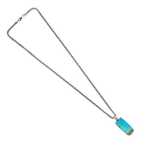 Gemstone Tag Pendant - Jan Leslie Cufflinks and Accessories