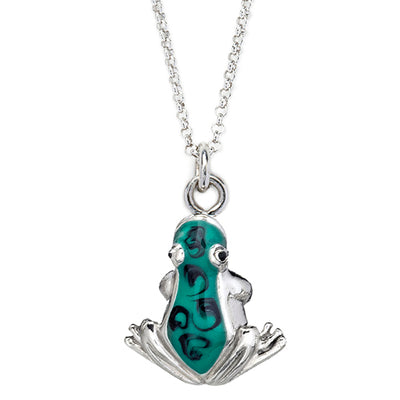Silver and Enamel Colorful Frog Charms Sale Only Jan Leslie Green Jan Leslie