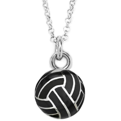 Enamel Mystic Knot Sterling Silver Charm Necklace Jan Leslie 