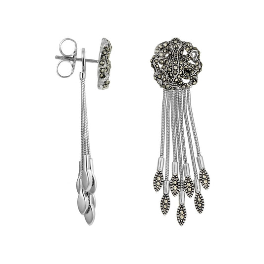 Octopus Dangle Earrings: The Stardust Pav̩ Jewelry Collection by Jan Leslie