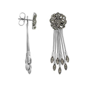 Octopus Dangle Earrings: The Stardust Pav̩ Jewelry Collection by Jan Leslie
