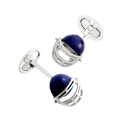 Football Helmet Sterling Silver Cufflinks I Jan Leslie Cufflinks and Accessories. 