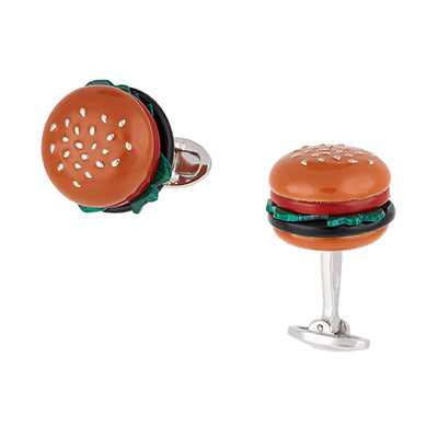 Gemstone Hamburger Cufflinks - Jan Leslie Cufflinks and Accessories