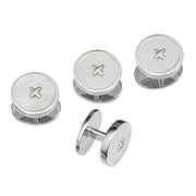Classic Button Tuxedo Studs - Jan Leslie Cufflinks and Accessories
