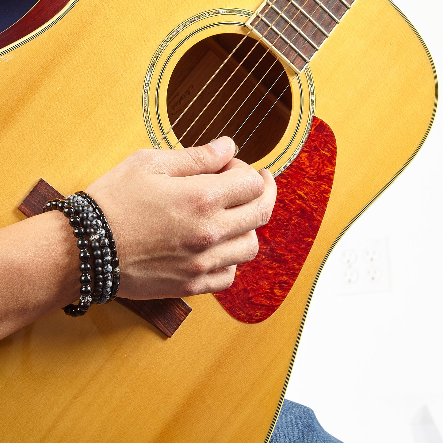 Semiprecious Beaded Flex Bracelets