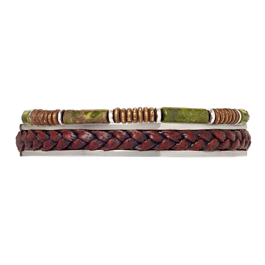 Roger Bracelet Stack | Jan Leslie Cufflinks and Accessories. 