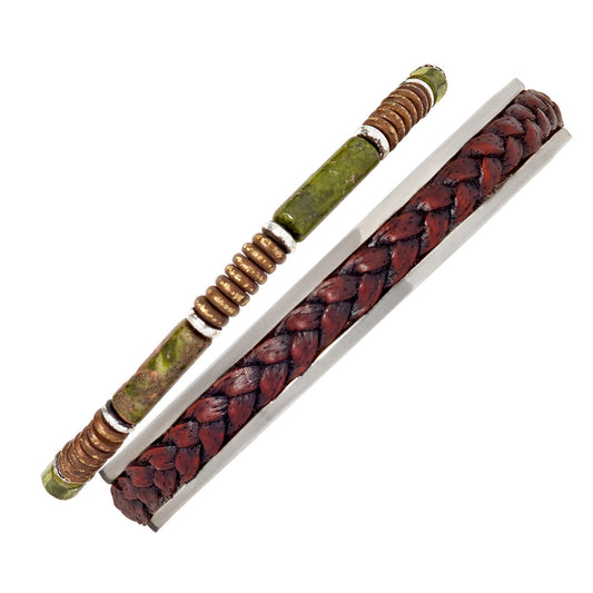 Roger Bracelet Stack | Jan Leslie Cufflinks and Accessories.