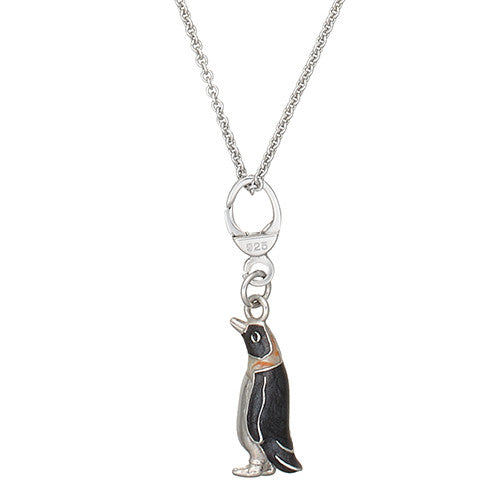 Dapper Penguin Charm Necklace - Jan Leslie Cufflinks and Accessories