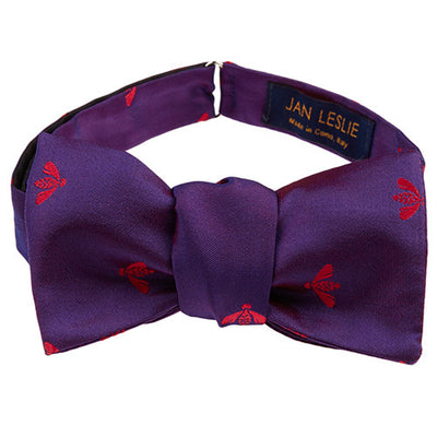 Purple Bowtie by Jan Leslie